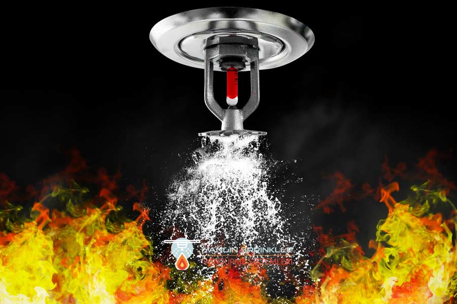 Sprinkler Yangın Söndürme Sistemi Su Püskürtme - Sprinkler Söndürme Sistemi