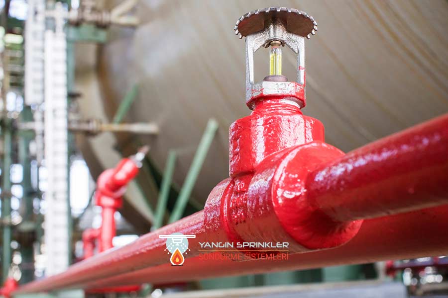 Sprinkler Yangın Söndürme Sistemi Çalışma Teknikleri - Yangın Merdiveni 34